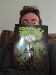 I've got me nose in a good book :)