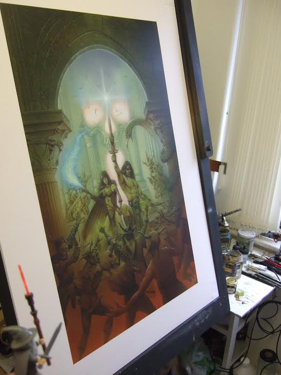 From David Micheal Wright's Studio