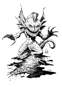 P87 - Face Ripper - Ink (Lo-Res) - DMWright